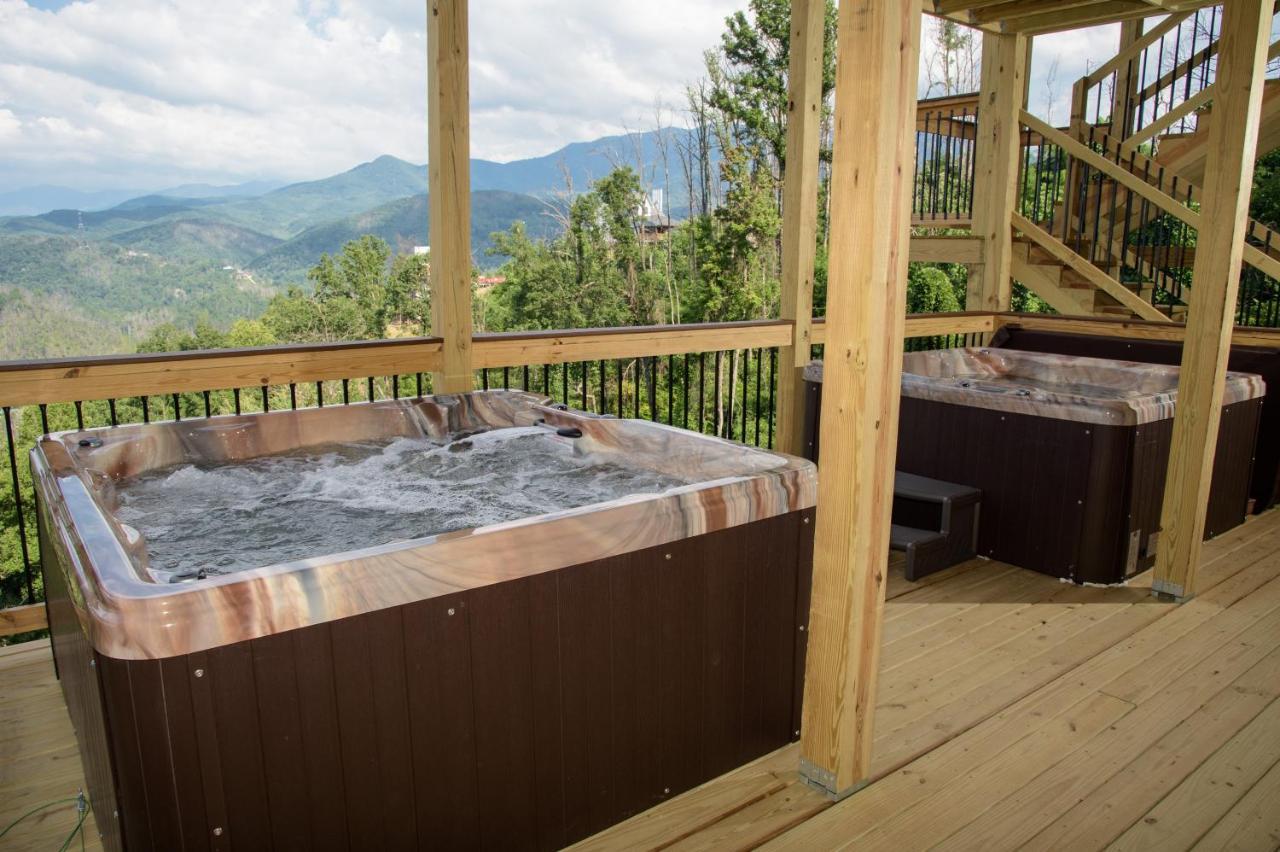 Mansion In The Sky Cabin 蓋特林堡 外观 照片