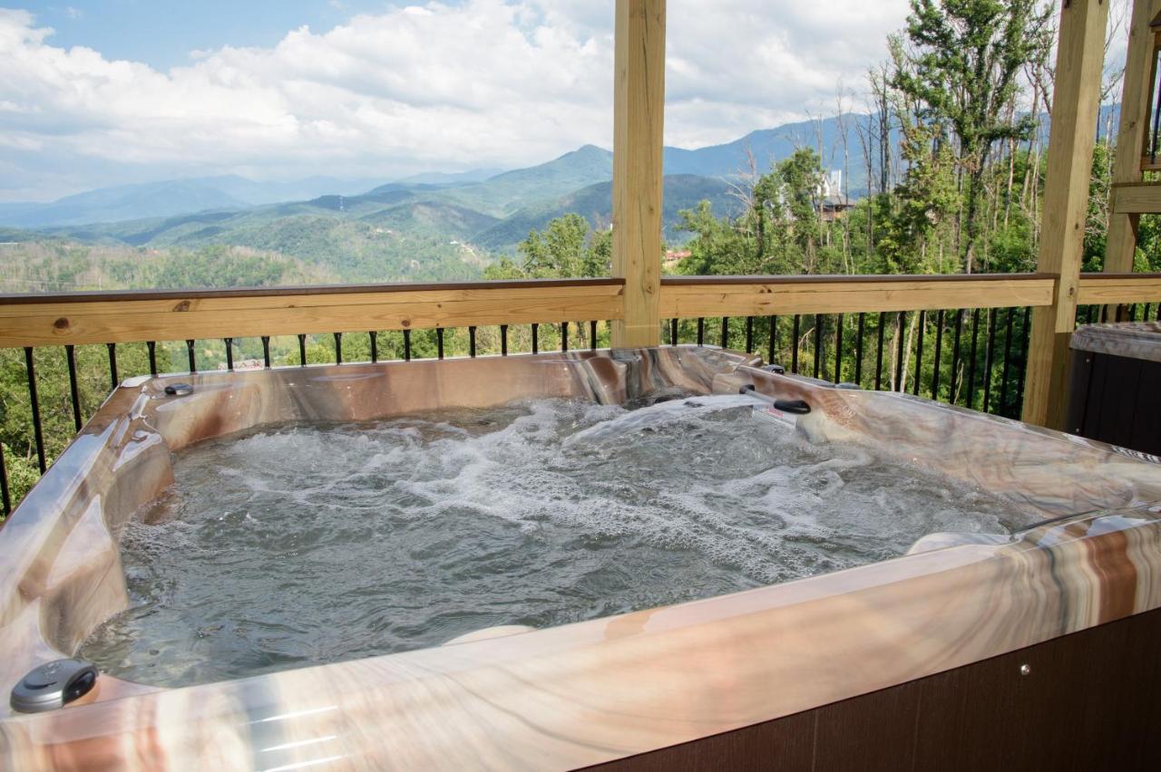 Mansion In The Sky Cabin 蓋特林堡 外观 照片