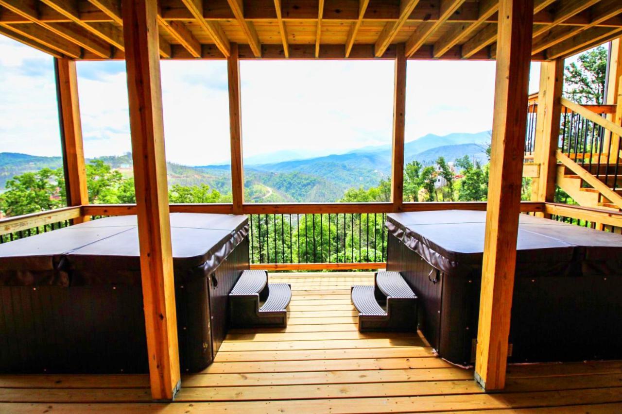 Mansion In The Sky Cabin 蓋特林堡 外观 照片
