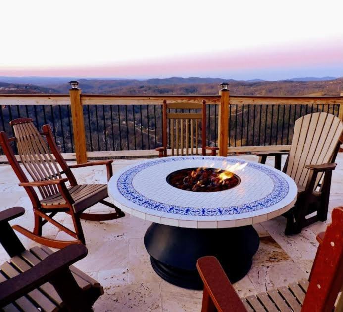 Mansion In The Sky Cabin 蓋特林堡 外观 照片