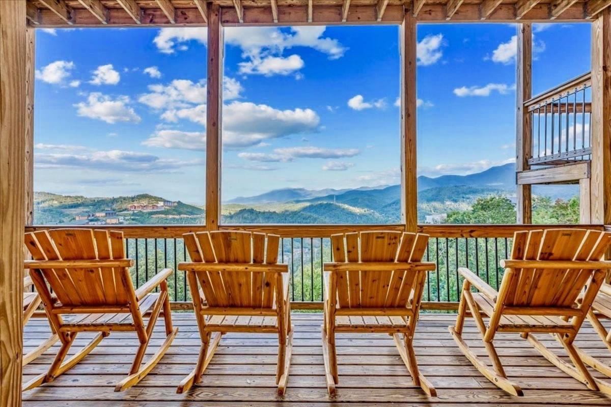 Mansion In The Sky Cabin 蓋特林堡 外观 照片