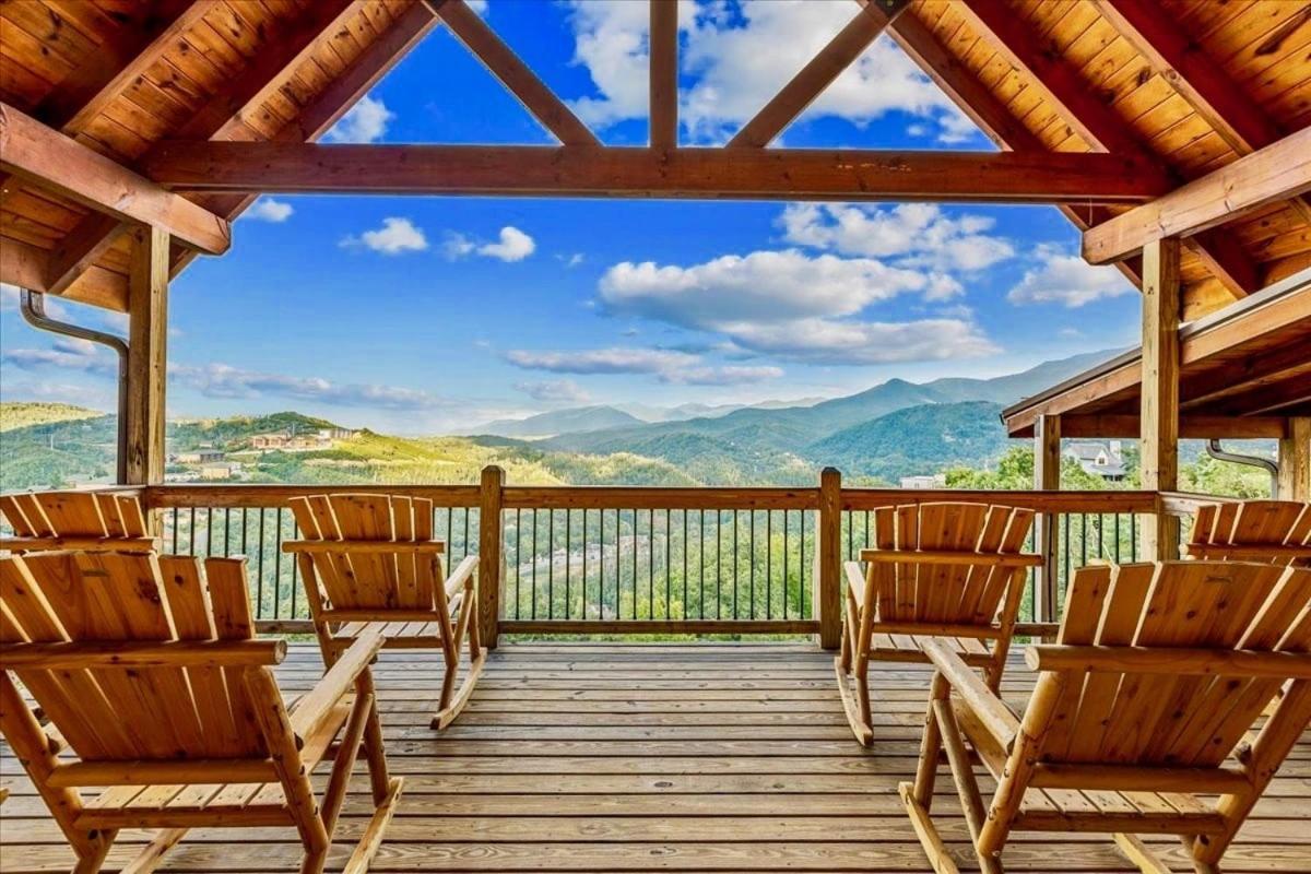 Mansion In The Sky Cabin 蓋特林堡 外观 照片