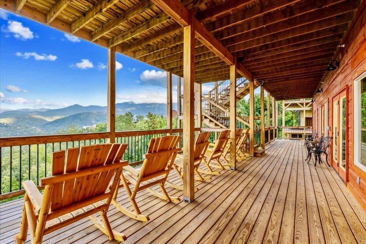 Mansion In The Sky Cabin 蓋特林堡 外观 照片