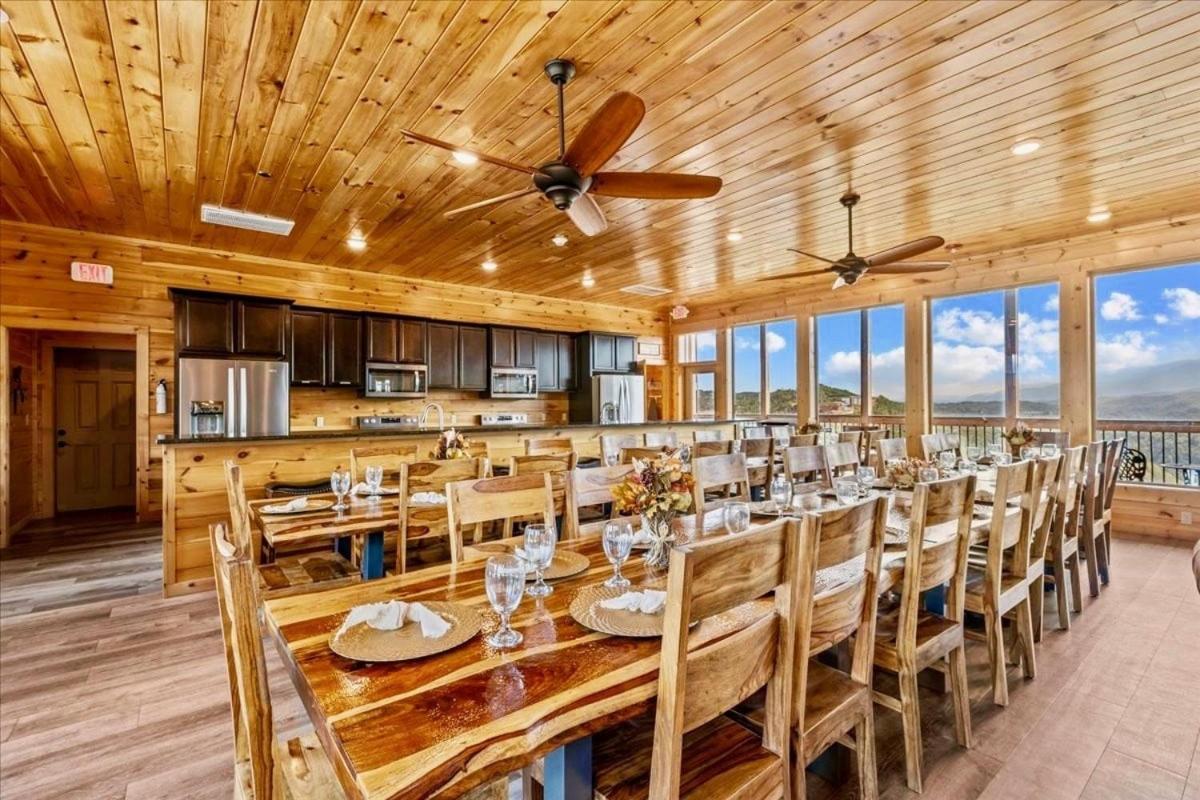 Mansion In The Sky Cabin 蓋特林堡 外观 照片